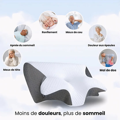 Oreiller Cervical Ergonomique - SleepFits