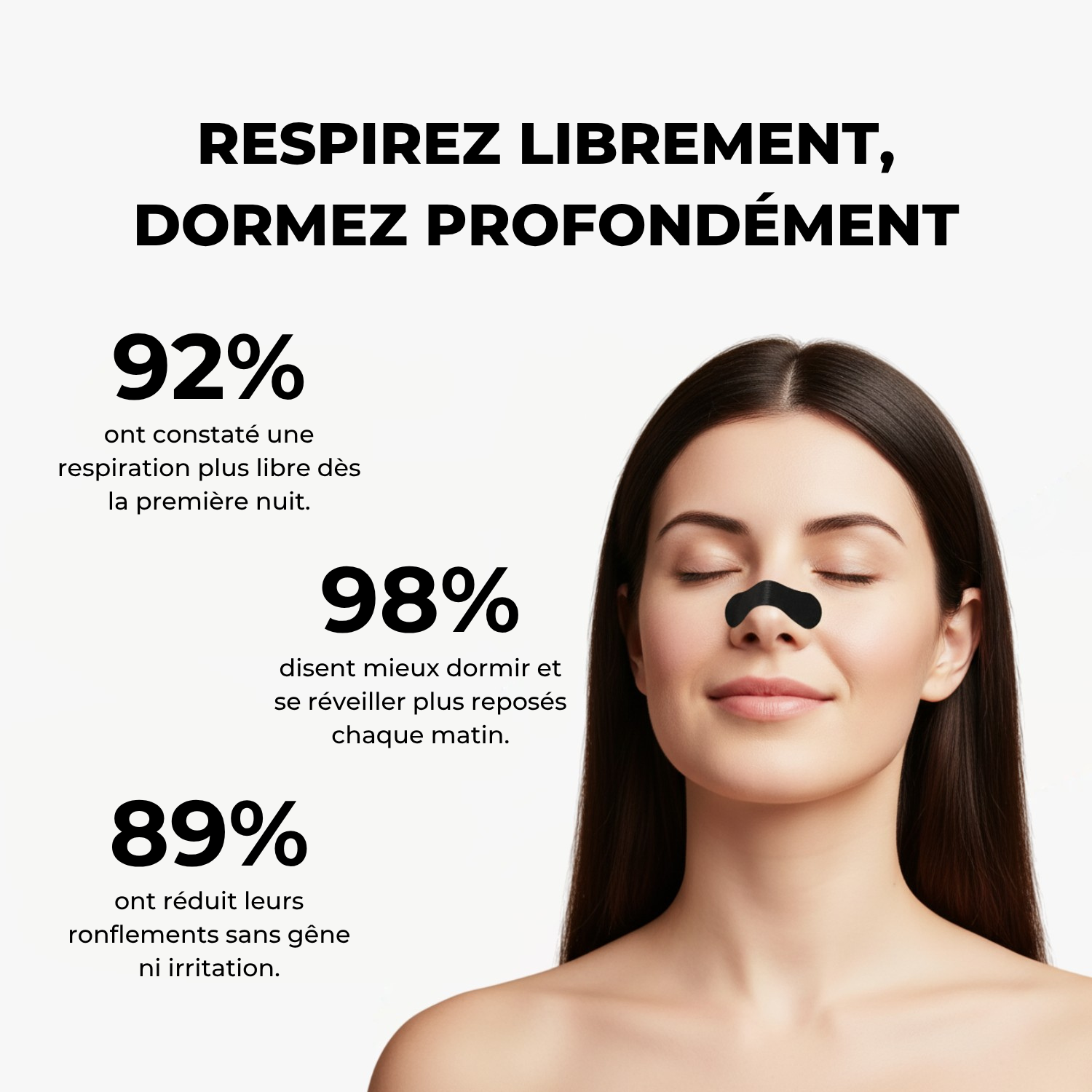 Bandes Nasales Correction Respiratoire SleepFits