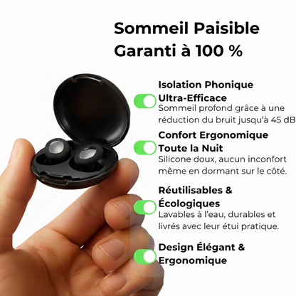Bouchons Anti-Bruit Sommeil SleepFits
